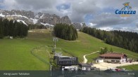 Archived image Webcam Welschnofen: View chair Lift King Laurin 16:00