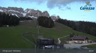 Archived image Webcam Welschnofen: View chair Lift King Laurin 20:00