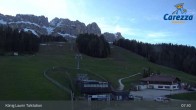 Archiv Foto Webcam Welschnofen: Sesselbahn König Laurin 06:00