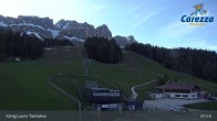 Archiv Foto Webcam Welschnofen: Sesselbahn König Laurin 07:00