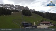 Archiv Foto Webcam Welschnofen: Sesselbahn König Laurin 08:00