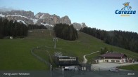 Archiv Foto Webcam Welschnofen: Sesselbahn König Laurin 02:00
