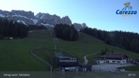 Archiv Foto Webcam Welschnofen: Sesselbahn König Laurin 06:00