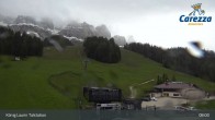 Archived image Webcam Welschnofen: View chair Lift King Laurin 07:00