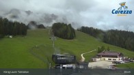Archived image Webcam Welschnofen: View chair Lift King Laurin 02:00