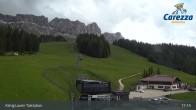 Archived image Webcam Welschnofen: View chair Lift King Laurin 16:00