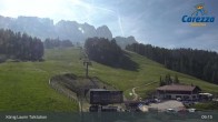Archiv Foto Webcam Welschnofen: Sesselbahn König Laurin 08:00