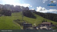 Archiv Foto Webcam Welschnofen: Sesselbahn König Laurin 08:00