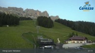 Archived image Webcam Welschnofen: View chair Lift King Laurin 02:00