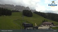 Archived image Webcam Welschnofen: View chair Lift King Laurin 07:00