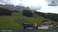 Archived image Webcam Welschnofen: View chair Lift King Laurin 08:00