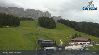 Archived image Webcam Welschnofen: View chair Lift King Laurin 14:00