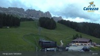 Archived image Webcam Welschnofen: View chair Lift King Laurin 02:00