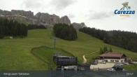 Archived image Webcam Welschnofen: View chair Lift King Laurin 07:00