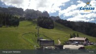 Archived image Webcam Welschnofen: View chair Lift King Laurin 10:00