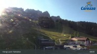 Archiv Foto Webcam Welschnofen: Sesselbahn König Laurin 07:00