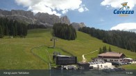 Archived image Webcam Welschnofen: View chair Lift King Laurin 12:00