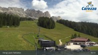 Archived image Webcam Welschnofen: View chair Lift King Laurin 14:00
