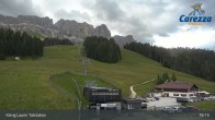 Archived image Webcam Welschnofen: View chair Lift King Laurin 18:00