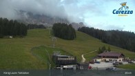 Archived image Webcam Welschnofen: View chair Lift King Laurin 02:00