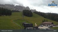 Archived image Webcam Welschnofen: View chair Lift King Laurin 08:00