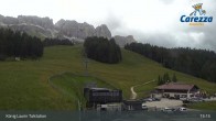 Archived image Webcam Welschnofen: View chair Lift King Laurin 12:00