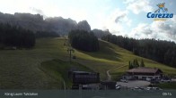 Archiv Foto Webcam Welschnofen: Sesselbahn König Laurin 08:00