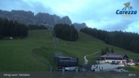 Archived image Webcam Welschnofen: View chair Lift King Laurin 20:00