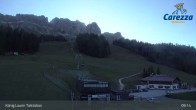 Archiv Foto Webcam Welschnofen: Sesselbahn König Laurin 08:00