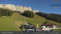 Archived image Webcam Welschnofen: View chair Lift King Laurin 16:00