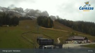 Archived image Webcam Welschnofen: View chair Lift King Laurin 16:00