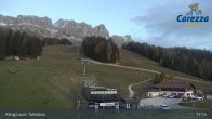 Archived image Webcam Welschnofen: View chair Lift King Laurin 16:00