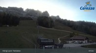 Archived image Webcam Welschnofen: View chair Lift King Laurin 07:00
