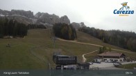 Archived image Webcam Welschnofen: View chair Lift King Laurin 08:00