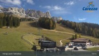 Archived image Webcam Welschnofen: View chair Lift King Laurin 12:00