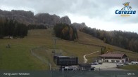 Archived image Webcam Welschnofen: View chair Lift King Laurin 08:00