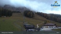 Archived image Webcam Welschnofen: View chair Lift King Laurin 04:00