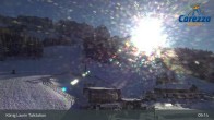 Archived image Webcam Welschnofen: View chair Lift King Laurin 08:00