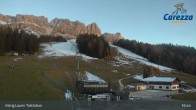 Archived image Webcam Welschnofen: View chair Lift King Laurin 02:00