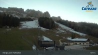 Archived image Webcam Welschnofen: View chair Lift King Laurin 06:00