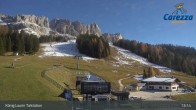Archived image Webcam Welschnofen: View chair Lift King Laurin 12:00