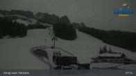 Archived image Webcam Welschnofen: View chair Lift King Laurin 06:00