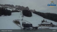 Archived image Webcam Welschnofen: View chair Lift King Laurin 07:00