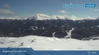 Archiv Foto Webcam Turracher Höhe: Blick Richtung Tal 08:00