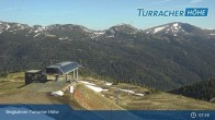 Archived image Webcam Turracher Hoehe: Valley View 07:00