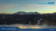 Archiv Foto Webcam Turracher Höhe: Blick Richtung Tal 07:00