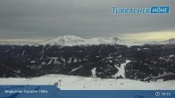 Archiv Foto Webcam Turracher Höhe: Blick Richtung Tal 08:00