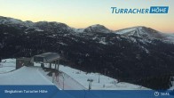 Archiv Foto Webcam Turracher Höhe: Blick Richtung Tal 02:00