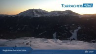 Archiv Foto Webcam Turracher Höhe: Blick Richtung Tal 06:00