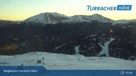 Archiv Foto Webcam Turracher Höhe: Blick Richtung Tal 06:00